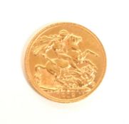 1912 GEORGE V 22CT GOLD SOVEREIGN