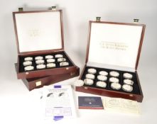 THE QUEEN MOTHER SILVER PROOF COIN COLLECTION