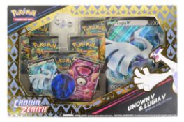 POKEMON - CROWN ZENITH UNOWN V & LUGIA V SPECIAL COLLECTION