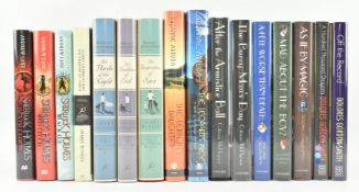 HISTORICAL DETECTIVE MYSTERIES. SIXTEEN WORKS IN FIVE SERIES MAJ. SIGNED FIRST EDITIONS