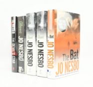 SCANDI CRIME FICTION:- NESBO, JO. COLLECTION OF FIVE SIGNED FIRST EDITIONS & PROOF COPIES