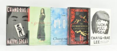 LEE, CHANG-RAE. FIVE SIGNED FIRST EDITIONS INCL. NATIVE SPEAKER