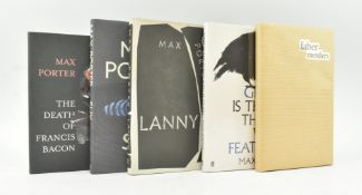 PORTER, MAX. FOUR SIGNED FIRST EDITIONS IN DUST WRAPPERS & UNOPENED LIMITED EDITION