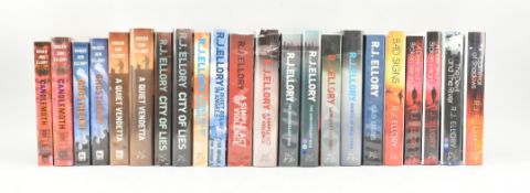 ELLORY, ROGER JON. COLLECTION OF SIGNED FIRST EDITIONS & MATCHED PROOF COPIES