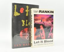 RANKIN, IAN. 1995 LET IT BLEED TWO SIGNED FIRST EDITIONS, US 2ND IMP & UK FIRST