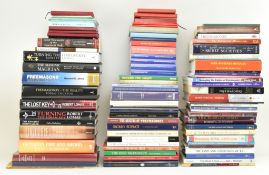 FREEMASONRY INTEREST. LARGE COLLECTION OF HANDBOOKS, POCKET BOOKS & LEAFLETS