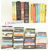 LITERARY FICTION. LARGE COLLECTION OF MAJ. SIGNED FIRST EDITIONS, SOME UNSIGNED