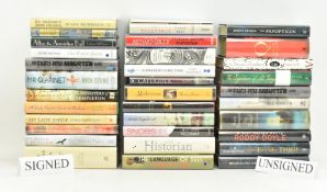 HISTORICAL FICTION. COLLECTION OF SIGNED FIRST EDITIONS & LIMITED EDITIONS, & SOME UNSIGNED EXAMPLES