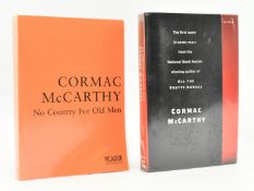 MCCARTHY, CORMAC. 2005 NO COUNTRY FOR OLD MEN UK & US ADVANCE READING PROOF COPIES