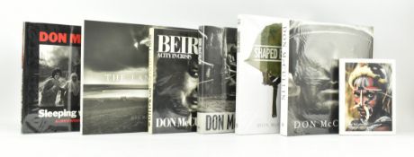 PHOTOGRAPHY. COLLECTION OF SEVEN FIRST EDITIONS SIGNED BY DON MCCULLIN