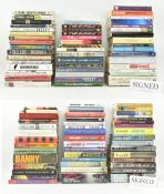 LITERARY FICTION. LARGE COLLECTION OF SIGNED & UNSIGNED MODERN FIRST EDS