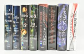 HARKNESS, DEBORAH. 2011-2014 ALL SOULS TRILOGY INCL. FOUR COPIES OF A DISCOVERY OF WITCHES