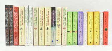 BRADLEY, ALAN. COLLECTION OF SIGNED FIRST & ADVANCE PROOF COPIES FROM THE FLAVIA DE LUCE SERIES