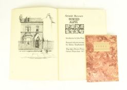 PRIVATE PRESS. 1987 BURIED ALIVE BY ARNOLD BENNETT PUBL. THE INKY PARROT PRESS