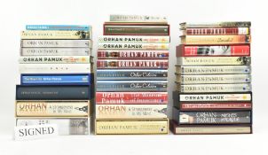 PAMUK, ORHAN. LARGE COLLECTION OF MAJORITY SIGNED FIRST EDITIONS, LIM EDS AND PROOF COPIES