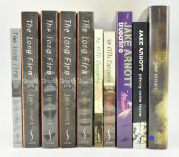 ARNOTT, JAKE. COLLECTION OF TEN FIRST EDITIONS, SIGNED FIRSTS & PROOF COPIES