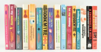 TARTAN NOIR:- BROOKMYRE, CHRISTOPHER. COLLECTION OF SIGNED FIRST EDITIONS & PROOF COPIES