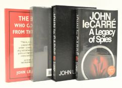 LE CARRE, JOHN. FOUR SIGNED WORKS, INCL ANNIVERSARY ED SPY WHO CAME IN FROM THE COLD
