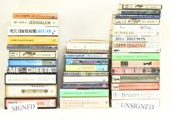 NON FICTION & AUTOBIOGRAPHY. COLLECTION OF SIGNED NON FIC & BIOGRAPHICAL WORKS T/W UNSIGNED