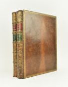 BINDINGS. 1813 OBSERVATIONS ON POPULAR ANTIQUITIES BY JOHN BRAND & HENRY ELLIS 2VOL IN FULL CALF