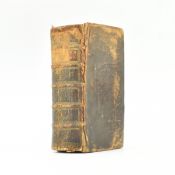 ANTIQUARIAN. 1747 LA SAINTE BIBLE BOUND IN FULL CONTEMP. CALF