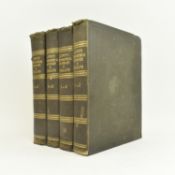 TOPOGRAPHY. 1842 A TOPOGRAPHICAL DICTIONARY OF ENGLAND BY SAMUEL LEWIS 4VOL IN ORIG. CLOTH