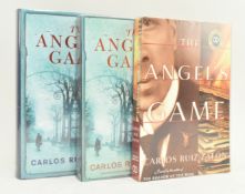 RUIZ ZAFON, CARLOS. 2009 THE ANGEL'S GAME SIGNED FIRST EDITION & TWO PROOF COPIES