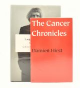 CONTEMPORARY ARTISTS. TWO SIGNED AUTOBIOGRAPHICAL WORKS BY GRAYSON PERRY & DAMIEN HIRST