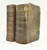 WELSH BIBLES. TWO MID 18TH CENTURY BOOK OF COMMON PRAYERS