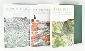 SEETHALER, ROBERT. THREE SIGNED FIRST EDITIONS EACH HOUSED IN MATCHED CUSTOM SLIPCASE
