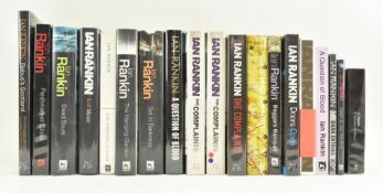 RANKIN, IAN. COLLECTION OF SIGNED FIRST EDITIONS AND PROOF COPIES