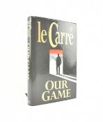 LE CARRE, JOHN. 1996 OUR GAME SIGNED FIRST EDITION, THIRD IMPRESSION IN DUST WRAPPER