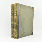 HOGARTH, WILLIAM. 1833 THE WORKS IN A SERIES OF ENGRAVINGS IN CONTEMP. HALF LEATHER