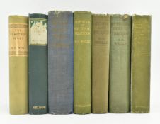 WELLS, HERBERT GEORGE. COLLECTION OF EARLY & FIRST EDITIONS IN ORIG. CLOTH
