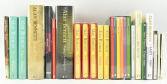 BENNETT, ALAN. COLLECTION OF SIGNED FIRST EDITION WORKS