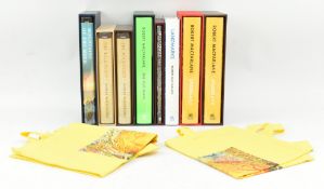MACFARLANE, ROBERT. COLLECTION OF EIGHT SIGNED & FIRST EDITIONS MAJ. IN CUSTOM SLIPCASES