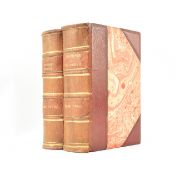TWAIN, MARK. TWO UK FIRST EDITIONS, REBOUND IN HALF MOROCCO