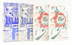 DUNTHORNE, JOE. 2008 SUBMARINE SIGNED FIRST EDITION, SIGNED PROOF COPY & SIGNED WILD ABANDON