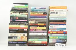 LITERARY FICTION. LARGE COLLECTION OF SIGNED & UNSIGNED FIRST EDITIONS
