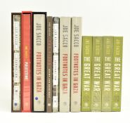 SACCO, JOE. COLLECTION OF COMIC JOURNALS RELATING TO WARS & CONFLICTS