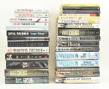 CRIME & THRILLERS. SIGNED MODERN FIRST EDITIONS & MATCHED PROOF COPIES