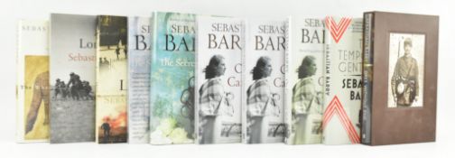 BARRY, SEBASTIAN. COLLECTION OF TEN SIGNED FIRST EDITIONS & PROOF COPIES