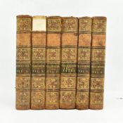 SHAKESPEARE, WILLIAM. C1860 THE PICTORIAL EDITION OF THE WORKS OF SHAKSPERE 6VOL CONTEMP. CALF