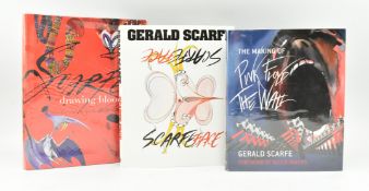 SCARFE, GERALD. THREE SIGNED FIRST EDITIONS INCL. THE MAKING OF PINK FLOYD THE WALL