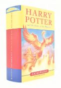 ROWLING, J. K. 2003 HARRY POTTER AND THE ORDER OF THE PHOENIX SMART FIRST EDITION IN DW