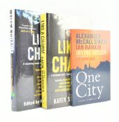 CRIME SHORT STORY COLLECTIONS. THREE MULTI SIGNED ANTHOLOGIES