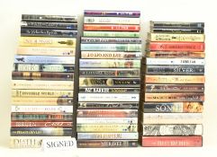 SIGNED MODERN FIRST EDITIONS. LARGE COLLECTION OF HISTORICAL FICTION & FANTASY