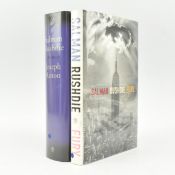 RUSHDIE, SALMAN. TWO SIGNED FIRST EDITIONS INCL. JOSEPH ANTON