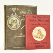POTTER, BEATRIX. 1905 THE PIE AND THE PATTY-PAN FIRST ED & A SMART LATER EDITION OF SAMUEL WHISKERS