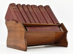 ASPREY & CO. LTD. 1920S REFERENCE LIBRARY ON OAK SHELF STAND